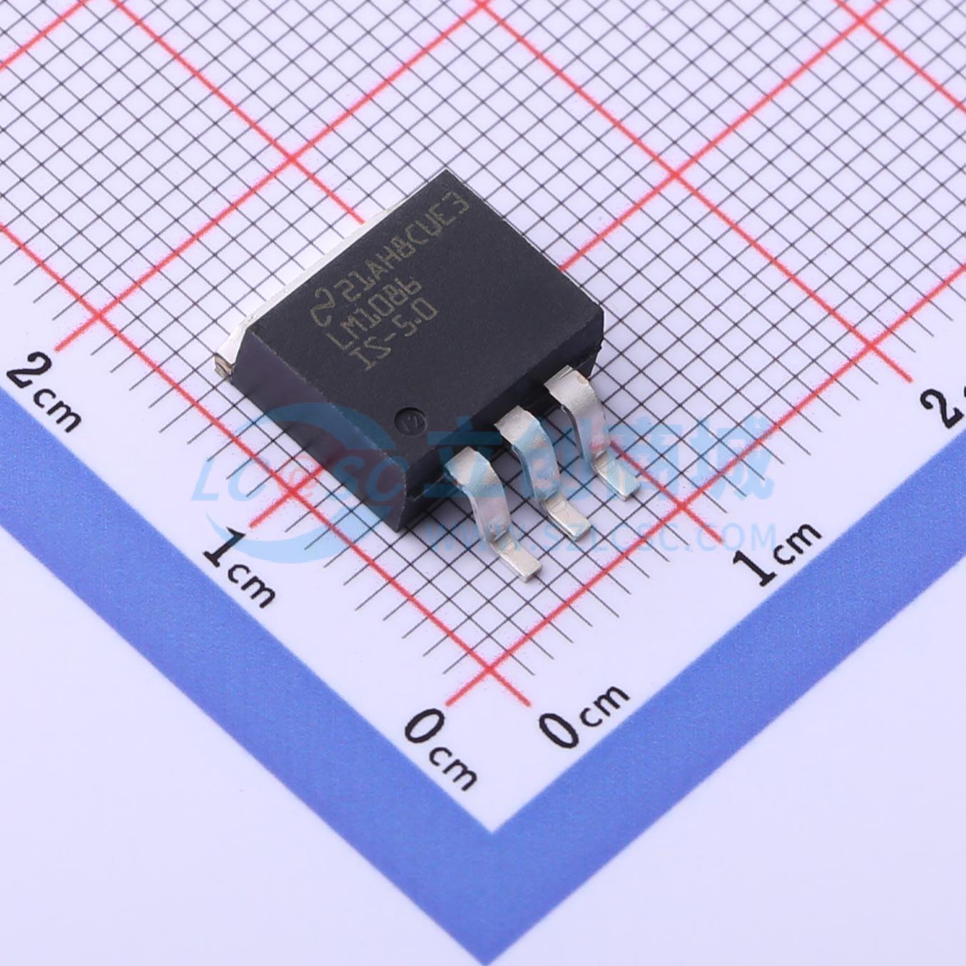 线性稳压器(LDO) LM1086IS-5.0/NOPB TO-263-3 电子元器件配单
