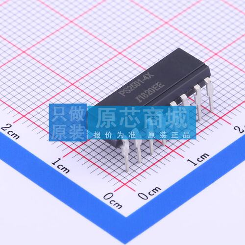 晶体管输出光耦 PS2501-4X DIP-16 原装正品 电子元器件配单