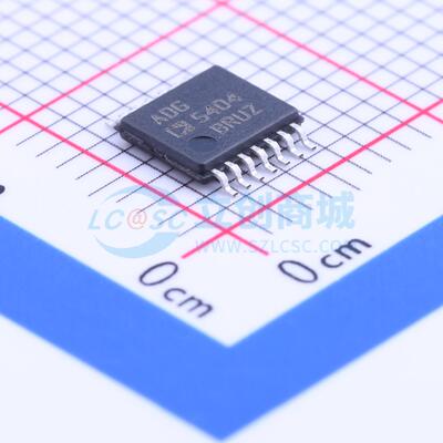 模拟开关/多路复用器 ADG5404BRUZ TSSOP-14 原装 电子元器件配单