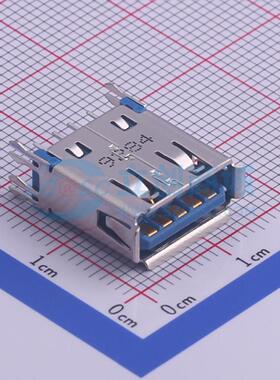 USB连接器 GSB412137CHR 插件 母 直插 原装正品 电子元器件配单