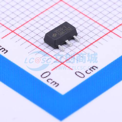 线性稳压器(LDO) HT7550-3 SOT-89-3 原装正品 电子元器件配单