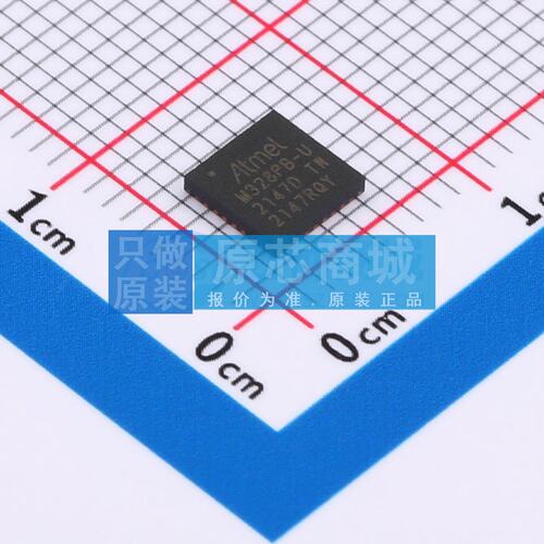单片机(MCU/MPU/SOC) ATMEGA328PB-MUR VFQFN-32-EP(5x5) 原装