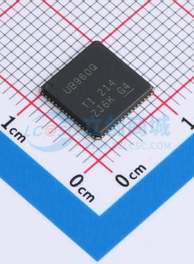 串行器/解串器 DS90UB960WRTDRQ1 QFN-64-EP(9x9) 原装正品