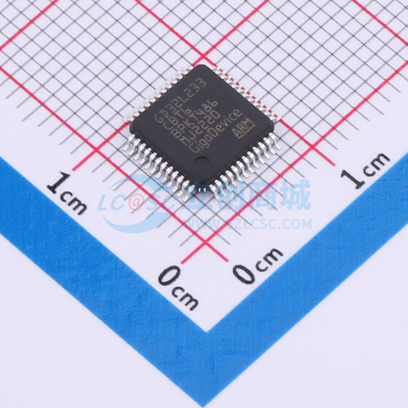 单片机(MCU/MPU/SOC) GD32L233CBT6 LQFP-48 原装 电子元器件配单