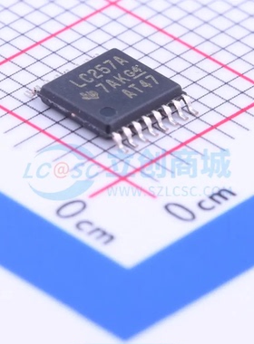 信号开关/编解码器/多路复用器 SN74LVC257APWR TSSOP-16 原装正