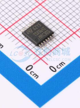 运算放大器 TSX564IPT TSSOP-14 原装正品 电子元器件配单