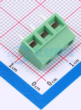 螺钉式接线端子 1729021 插件,P=5mm 1x3P 原装 电子元器件配单
