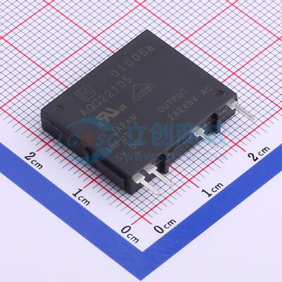 固态继电器(可控硅输出) AQG22105 SIP-4 原装 电子元器件配单