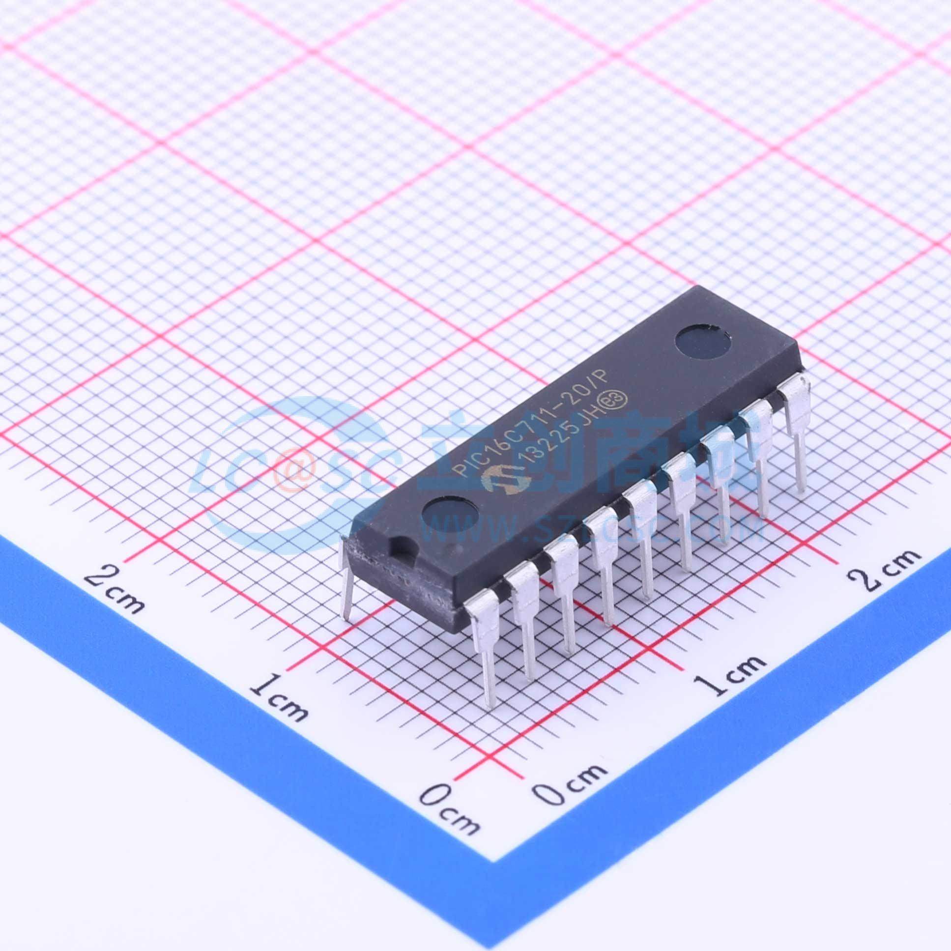 单片机(MCU/MPU/SOC) PIC16C711-20/P PDIP-18 电子元器件配单