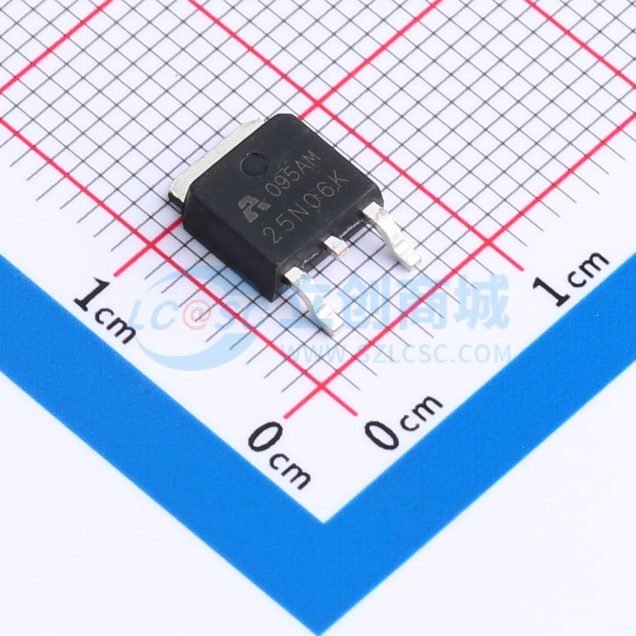 场效应管MOS AP25N06K TO-252 60V 30A ALLPOWER(铨力) 原装