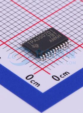 音频功率放大器 TPA3007D1PW TSSOP-24 原装正品 电子元器件配单