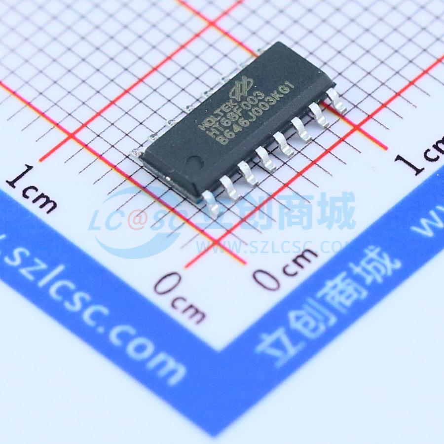 单片机(MCU/MPU/SOC) HT68F003 NSOP-16 原装正品 电子元器件配单