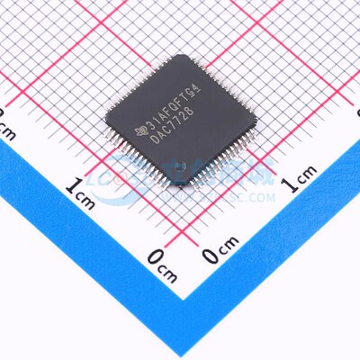 数模转换芯片DAC DAC7728SPAG TQFP-64(10x10) 原装正品