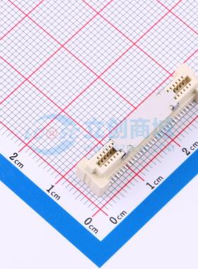 板对板与背板连接器 61082-062402LF SMD,P=0.8mm 立贴 原装正品