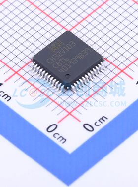 单片机(MCU/MPU/SOC) CH32V103C8T6 LQFP-48(7x7) 电子元器件配单