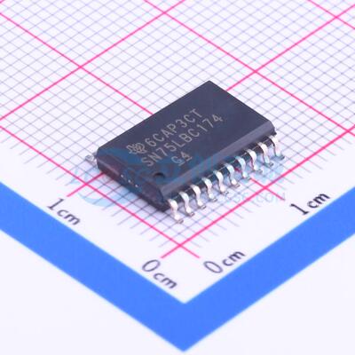 RS-485/RS-422芯片 SN75LBC174DW SOIC-20-300mil 电子元器件配单
