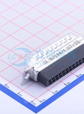 D-Sub/VGA连接器 167294-1 - 母 25P 原装正品 电子元器件配单