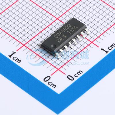 计数器/分频器 CD4060BDTR(XBLW) SOP-16 原装 电子元器件配单