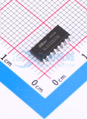 RS232芯片 SL3232EESE SOP-16 原装正品 电子元器件配单