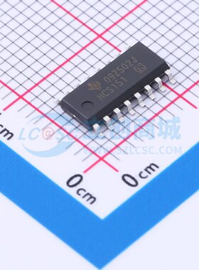 信号开关/编解码器/多路复用器 SN74HCS151DR SOIC-16 原装正品