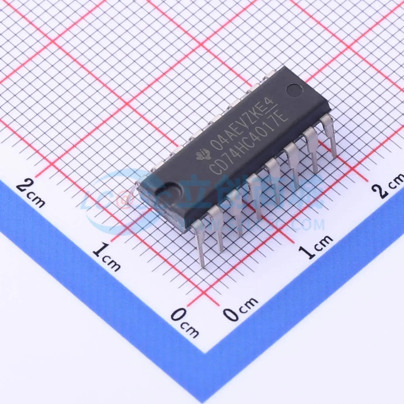 计数器/分频器 CD74HC4017E DIP-16 原装正品 电子元器件配单