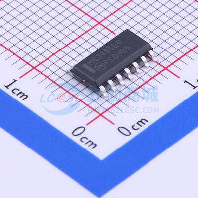 运算放大器 MC3403DR2G SOIC-14-150mil 原装正品 电子元器件配单