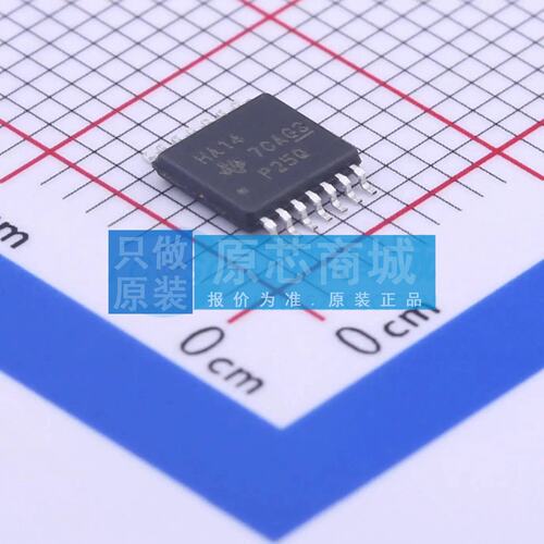 反相器 SN74AHC14PWR TSSOP-14 原装正品 电子元器件配单