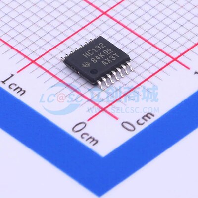 逻辑门 SN74HC132PWR TSSOP-14 原装正品 电子元器件配单