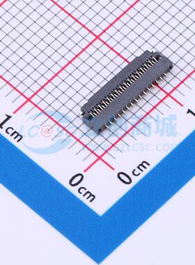 连接器 IPFP031013113R5 SMD,P=0.3mm(交错脚) 翻盖式 31P 下接