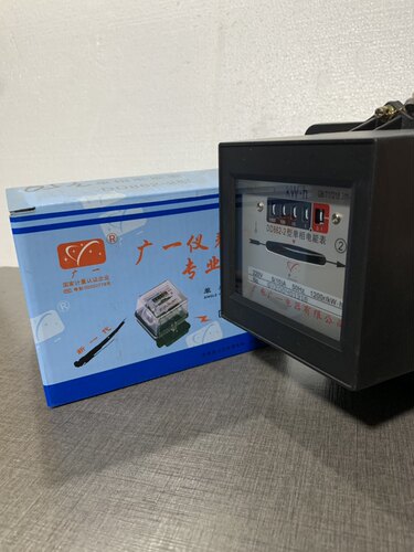 广州广一电器厂出租房家用220V单相电表20A宿舍旧型凤凰仪表DD862
