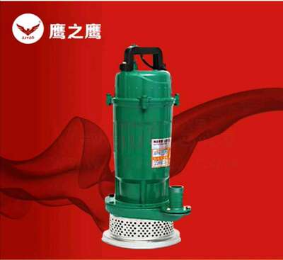 鹰之鹰清水泵潜水泵25管径单相铜线铝壳抽水机750W一个