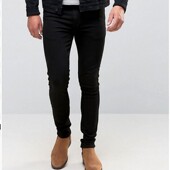 修身 黑色小脚牛仔裤 男紧身男弹力经典 韩国简约冬款 黑色铅笔裤 男潮