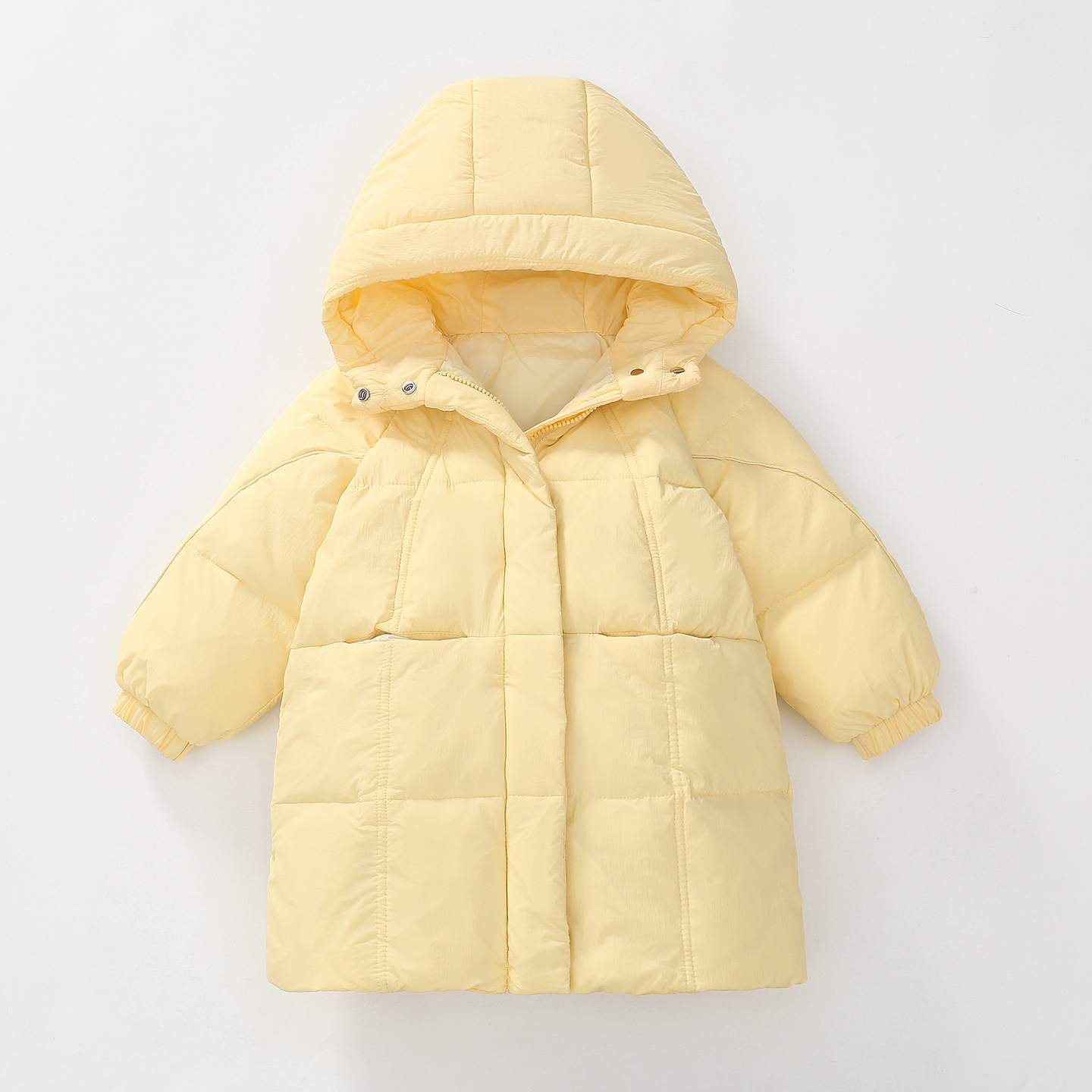 2025秋冬新款儿童纯色羽绒服