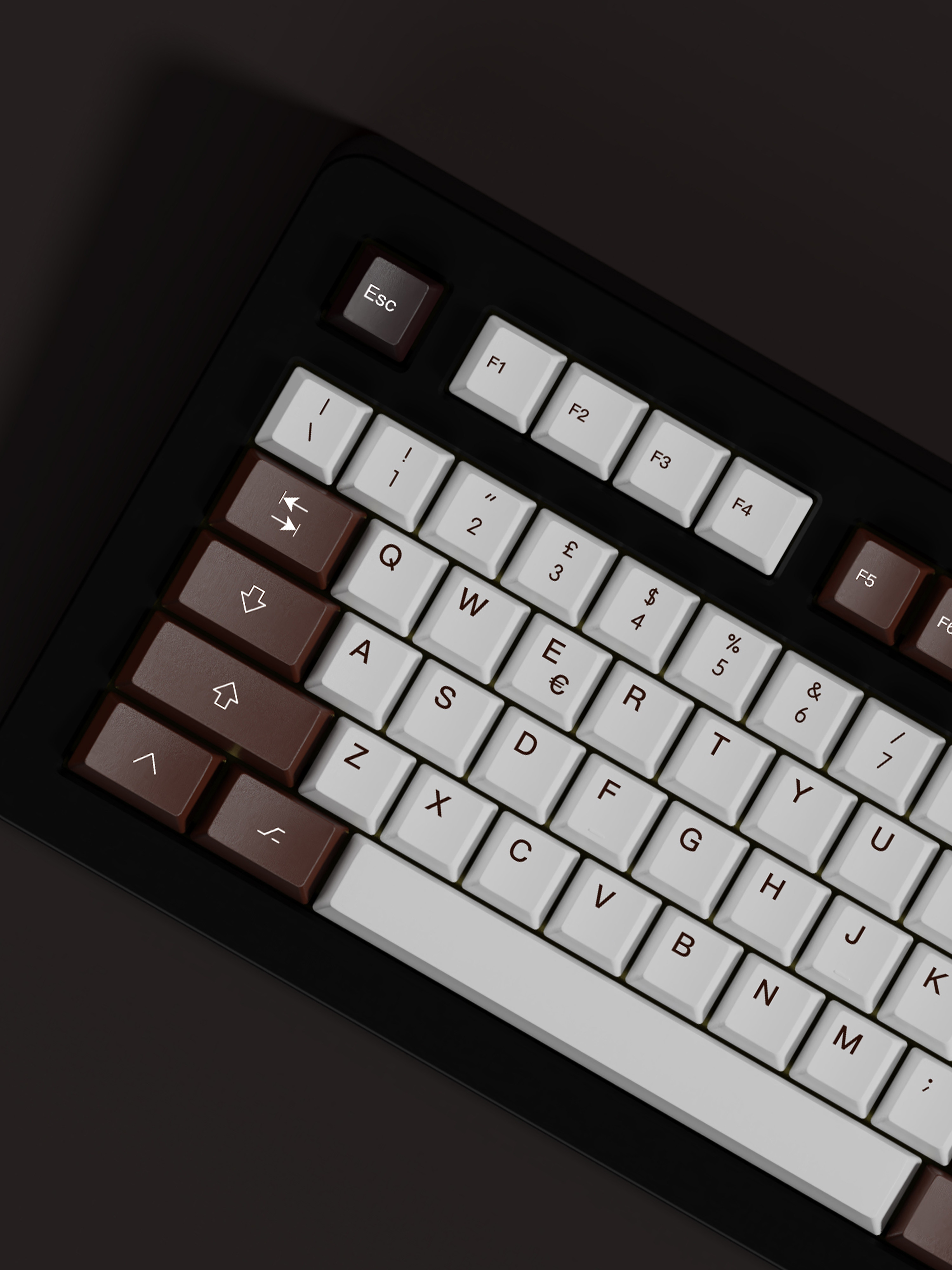 CUSTOMIZED KEYBOARD PBT SUBLIMATION ORIGINAL HEIGHT KEYCAP SPLIT SPACE - GODFATHER