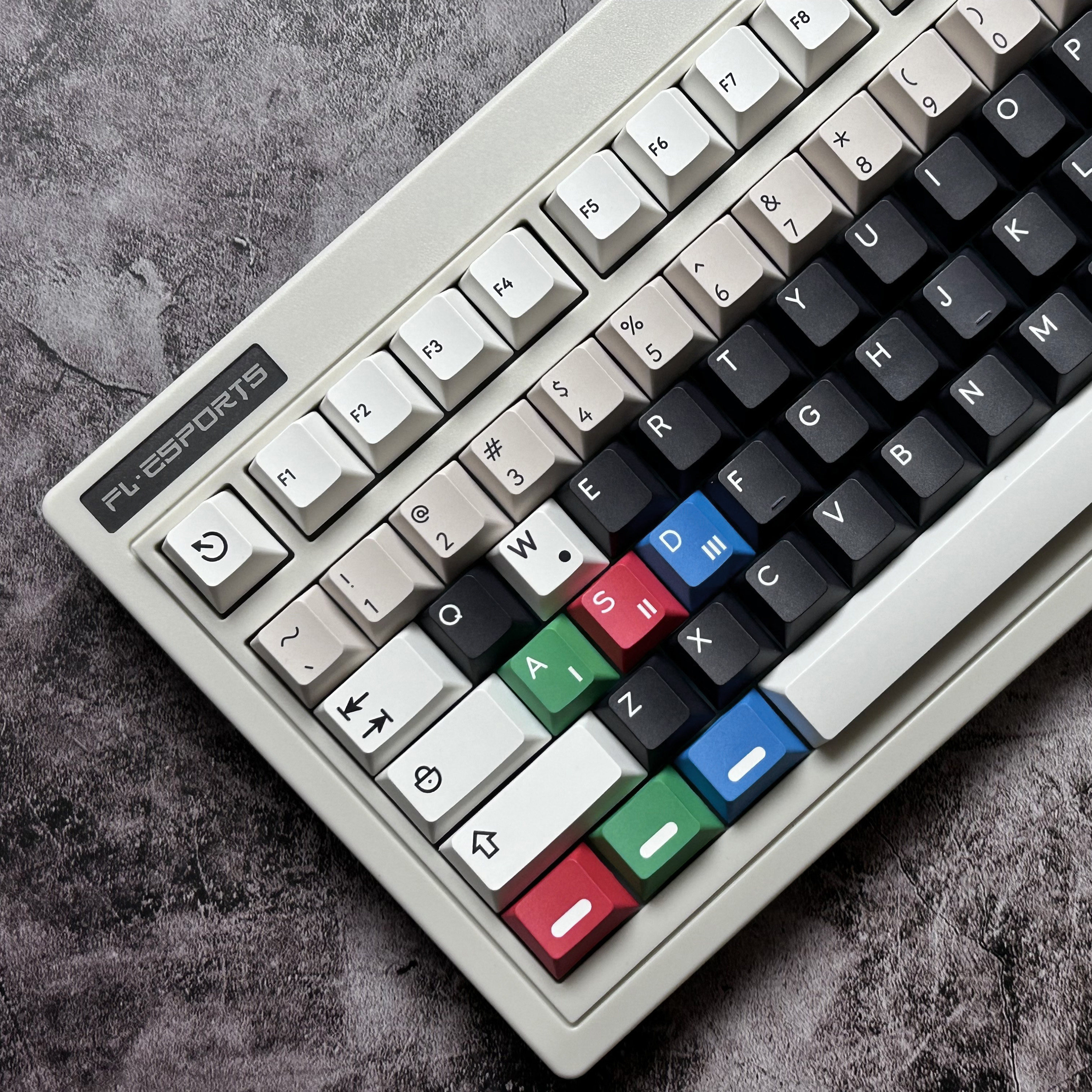 VIBE: R2 RESONANCE-CUSTOMIZED MECHANICAL KEYBOARD PBT SUBLIMATION ORIGINAL HEIGHT KEYCAP SPLIT SPACE