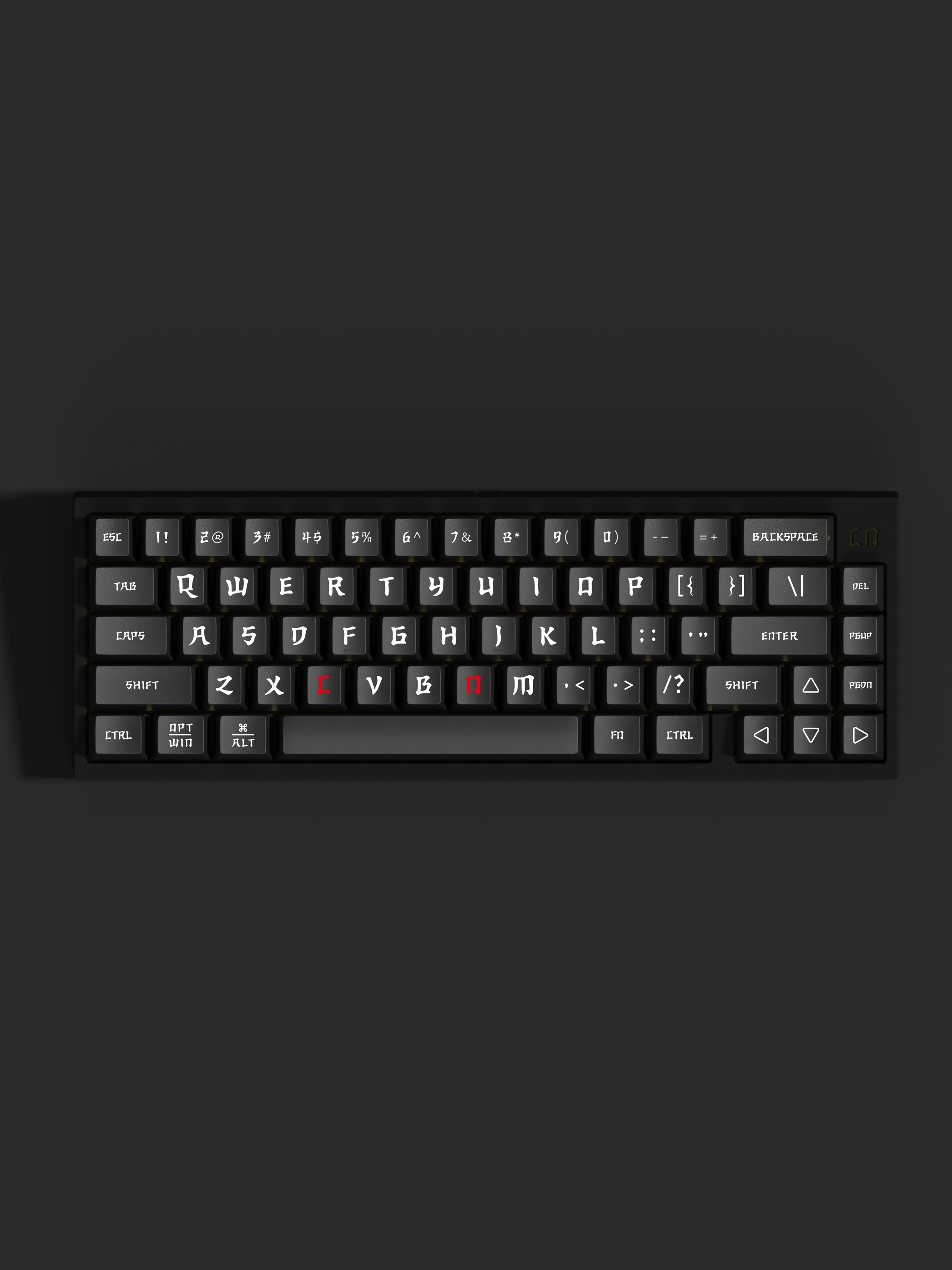 CHINESE CHARACTER CULTURE THEME: KEYCAP CUSTOMIZATION PBT FIVE-SIDED SUBLIMATION ORIGINAL HEIGHT KEYCAP SPLITTING SPACE