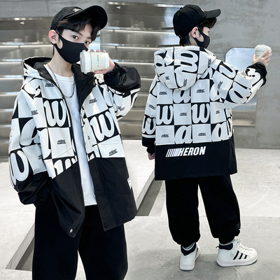 乔克叔叔童装官方旗舰店吾名堂2025新款红黄蓝男童秋季外套痞帅风