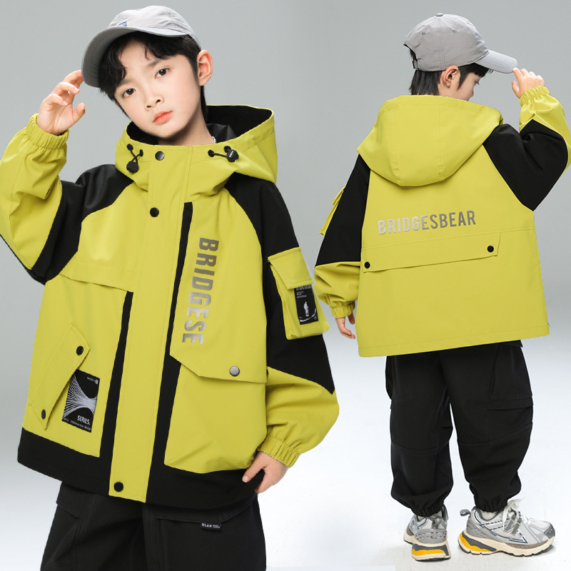 马骑顿童装小贝潮品吾名堂官方旗舰店一歌时代男童秋季外套痞帅风