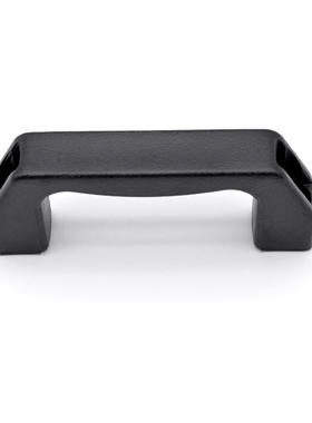 电控柜拉手机械设备把手LS520-98明装把手工业柜门拉手加厚黑色