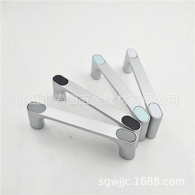 锌合金外装带盖型拉手 设备柜门提手KMH-XAB76-12 U型把手