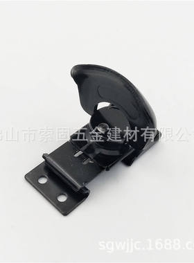 黑色旋转挂锁 K2-3001-89圆弧拉动式 箱柜 扣锁 卡扣