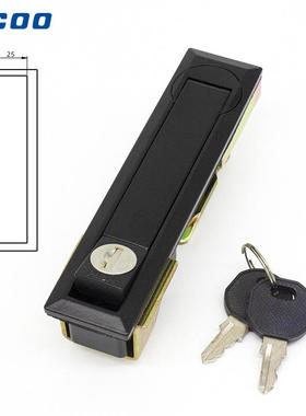 斯科MS731-4锌合金机械门锁新中式抽屉锁机柜连杆锁插芯锁A7141