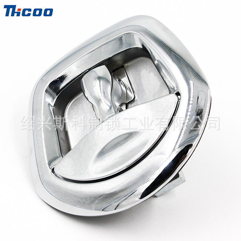 A7892特种卡车铝工具箱锁  T型鱼尾锁MS902越野改装拖车机械门锁