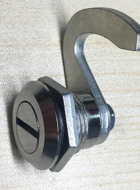 斯科MS705三角锁配电箱锁电梯圆柱锁 控制柜锁 机械锁转舌锁MS705