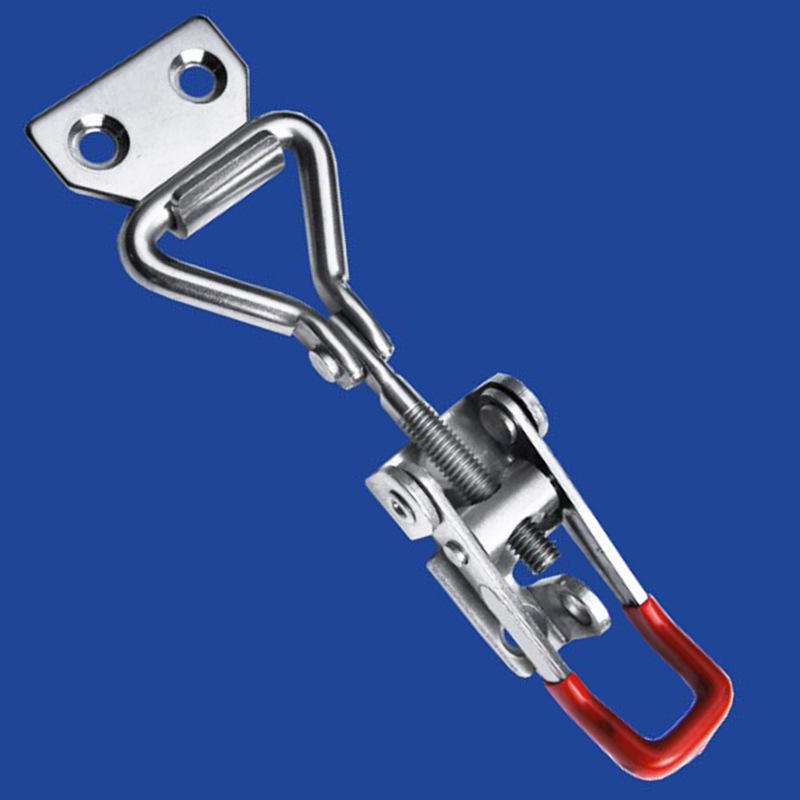 304不锈钢带弹簧机箱柜体门锁搭扣外露式工业电气设备不锈钢锁扣