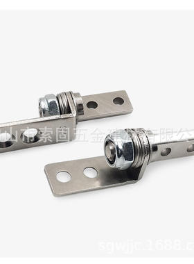 索固小型任意停阻尼转轴 L型扭矩合页设备仪器显示器定位铰链