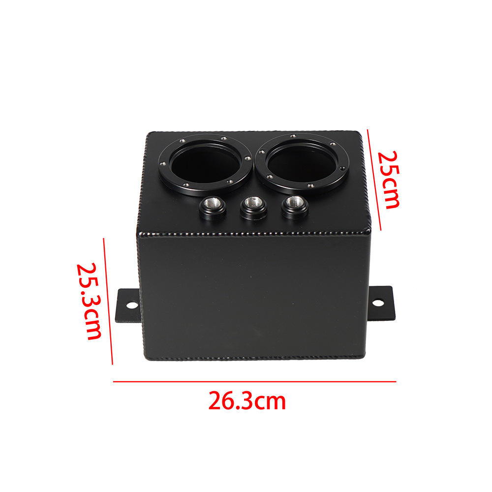 厂家直销 通用3L银色/黑色铝制燃油箱/不带044燃油泵的缓冲罐TK84