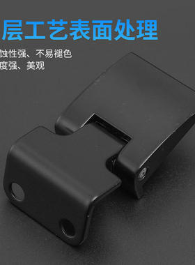 利达CL007-1配电箱铰链铁皮柜铰蓝色黑色抽屉不锈钢合页柜门