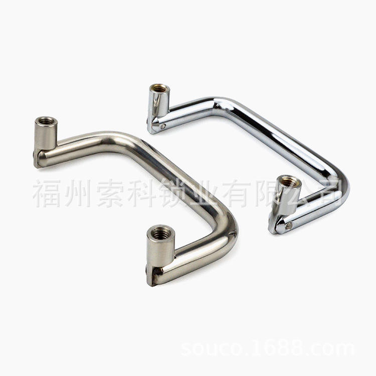 工业折叠拉手 活动拉手机箱机柜把手提手 不锈钢不生锈LS503-509