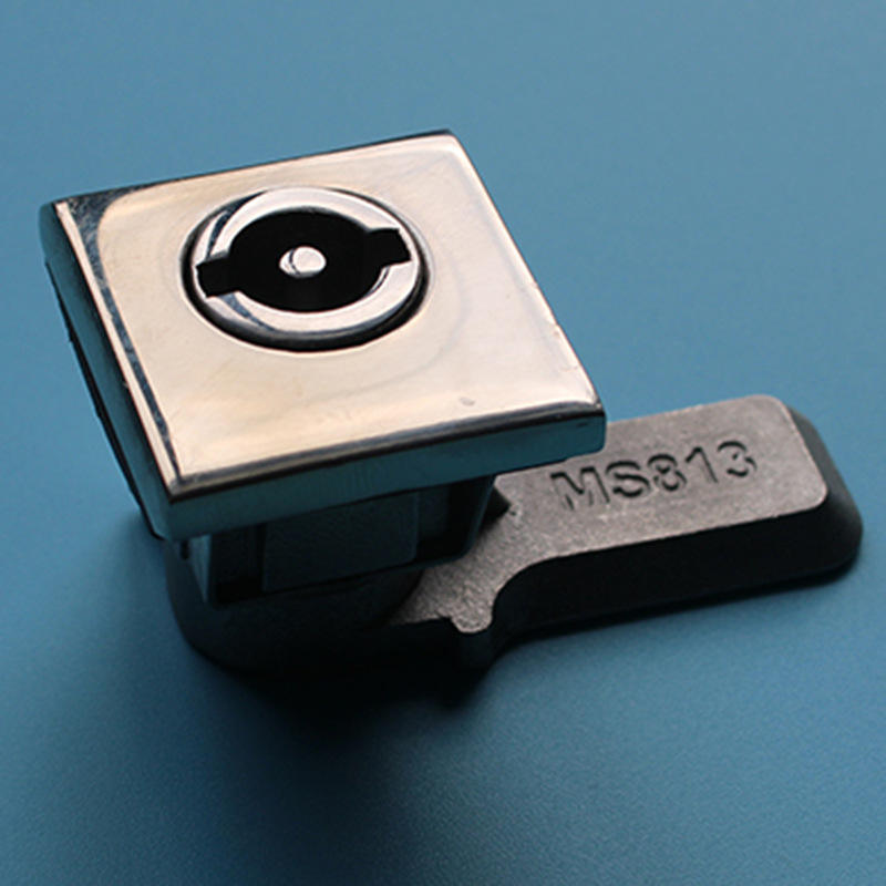 珂斯达厂家直销MS813S不锈钢转舌锁 机箱机柜锁 工业电柜箱锁